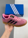 Adidas Originals Gazelle Indoor Retro Trefoil Anti-slip Transparent Rubber Sneakers Classic Sneakers