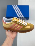 Adidas Originals Gazelle Indoor Retro Trefoil Anti-slip Transparent Rubber Sneakers Classic Sneakers