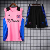 24ss-25ss Soccer Jersey Football sports vest suit training suit sweat-absorbing quick-drying suit Real Madrid Arsenal Inter Milan Manchester United Paris football uniform Size:S-XXL