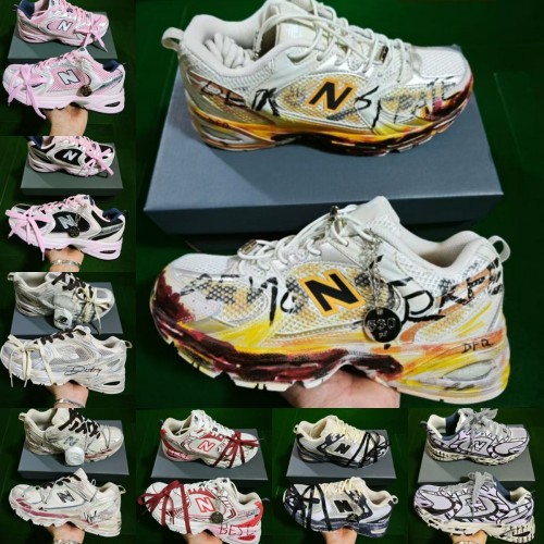 New Balance joint graffiti NB530 retro breathable mesh running casual sports shoes Size:36-45