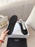 2025ss CELINE new logo lace-up casual sports shoes lightweight running shoes