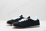Alo Yoga Sunset Leather Casual Training Shoes Flat Non-slip Sneakers