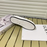 CHRISTIAN DIOR PARIS presbyopic embroidery thick-soled WOMEN canvas shoes casual sneakers