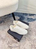 Dior Couple Style New Casual Shoes Sneakers White Sneakers Size:35-44