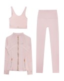 ALO YOGA three-piece slim-fit workout set Size:S-3XL