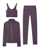 ALO YOGA three-piece slim-fit workout set Size:S-3XL