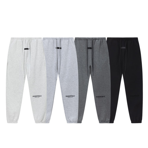 2026ss FEAR OF GOD Essentials Pants print high street  drawstring casual trousers for couples Size:S-XL