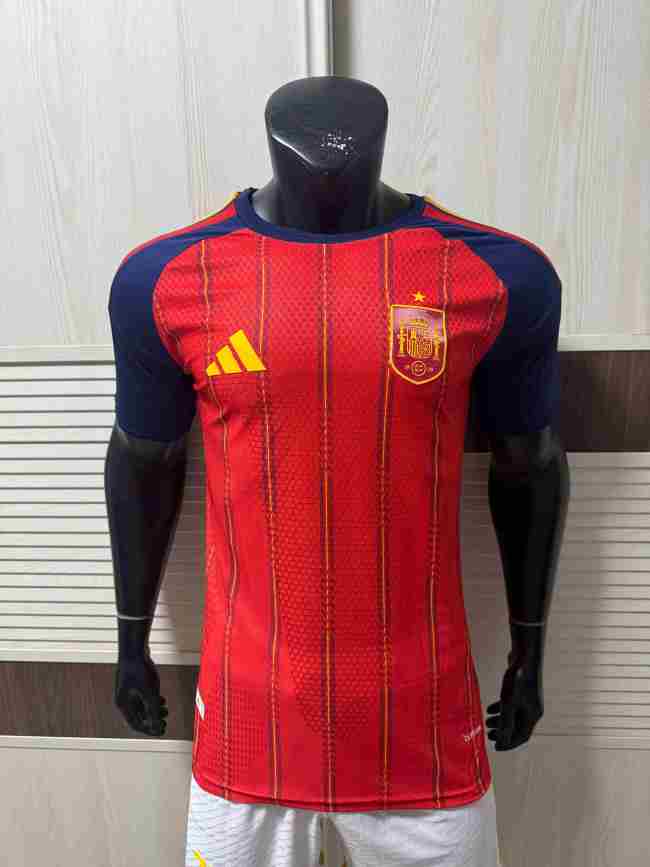 26ss 27ss Adidas Spain Soccer Jersey Player Version