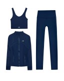 ALO YOGA three-piece slim-fit workout set Size:S-3XL