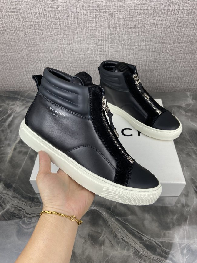 Givenchy Leather High-Top Sneakers Size:38-46