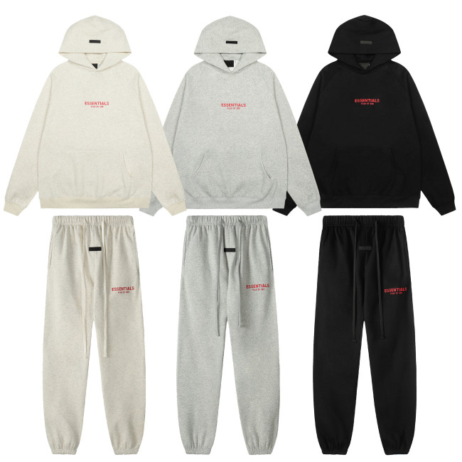 2026ss ESSENTIALS FEAR OF FOG Hoodie Jogger Pants Set Size:S-XL