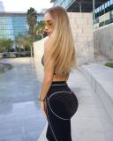 ALO YOGA Fashion Sleeveless Sports Vest High Waist Hip-Lifting and Tummy-Slimming Fitness Yoga Set Q6256 Size:S-XXL