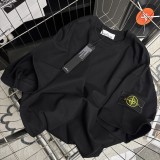 2026ss Stone Island Classic Basic Arm Badge Couple Short-Sleeve T-Shirt Size:S-2XL