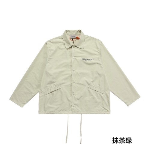 Fear of God 1:1 quality version Reflective letter logo Thin Style Jacket