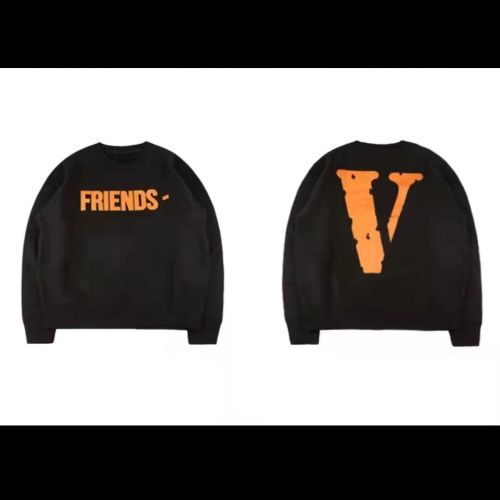Vlone 1:1 quality version Large V round neck pullover sweatshirt