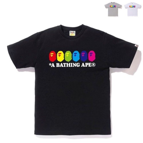 Bape A Bathing Ape Ape head print tee in six colors