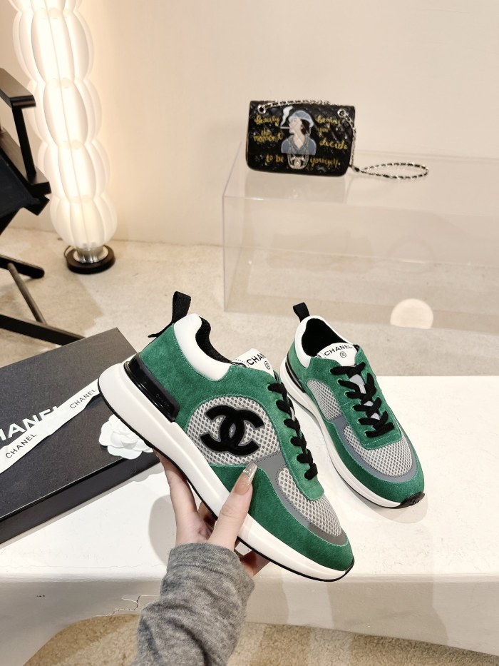  Arrenfashion Women C*hanel Top Sneaker