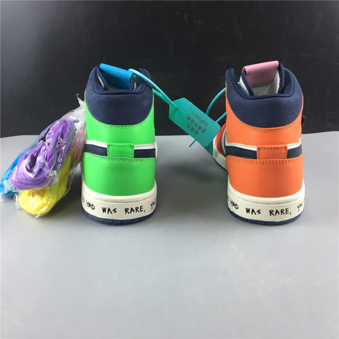  Arrenfashion Melody Ehsani x Air Jordan 1 Mid WMNS Fearless CQ7629-100
