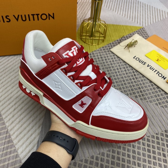  Arrenfashion Men L*ouis V*uitton Top Sneakers