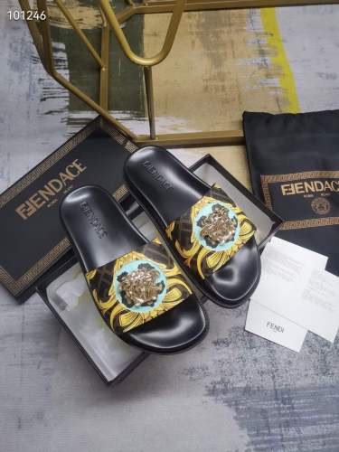 Women Men V*ersace Top Sandals （ Arrenfashion）