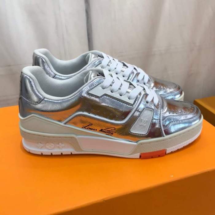  Arrenfashion Men Women L*ouis V*uitton Top Sneakers
