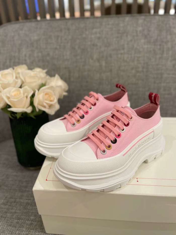 Men Women A*lexander M*cqueen Top Sneaker （ Arrenfashion ）