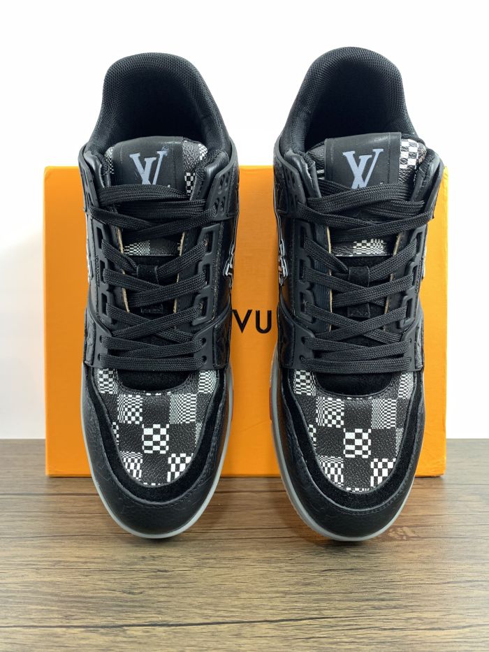  Arrenfashion Men L*ouis V*uitton L*V Trainer Top Sneakers