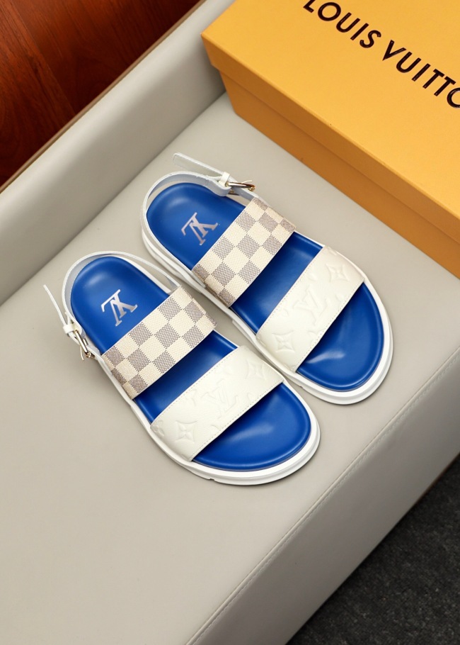 Men L*ouis V*uitton Top Slippers (Arrenfashion)