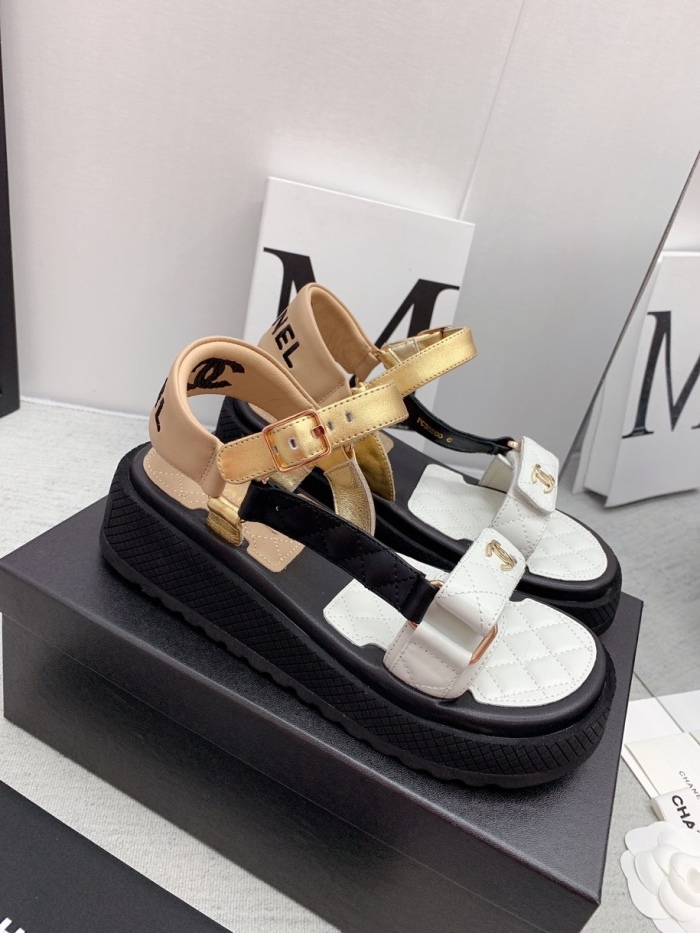  Arrenfashion Women C*hanel Top Sandals