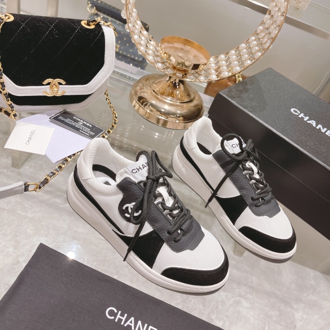  Arrenfashion Women C*hanel Top Sneaker