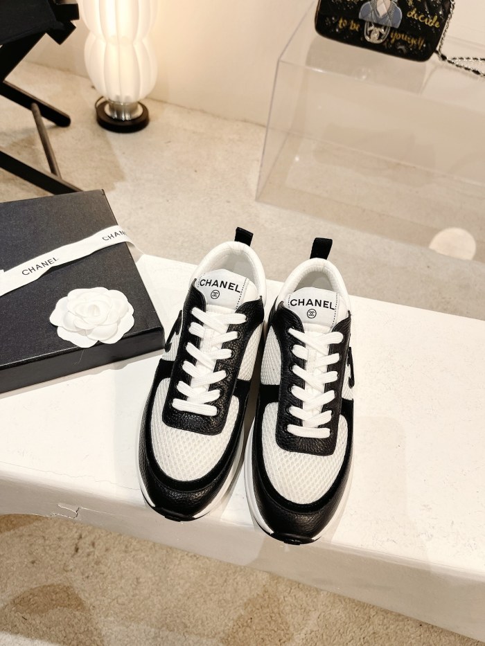  Arrenfashion Women C*hanel Top Sneaker