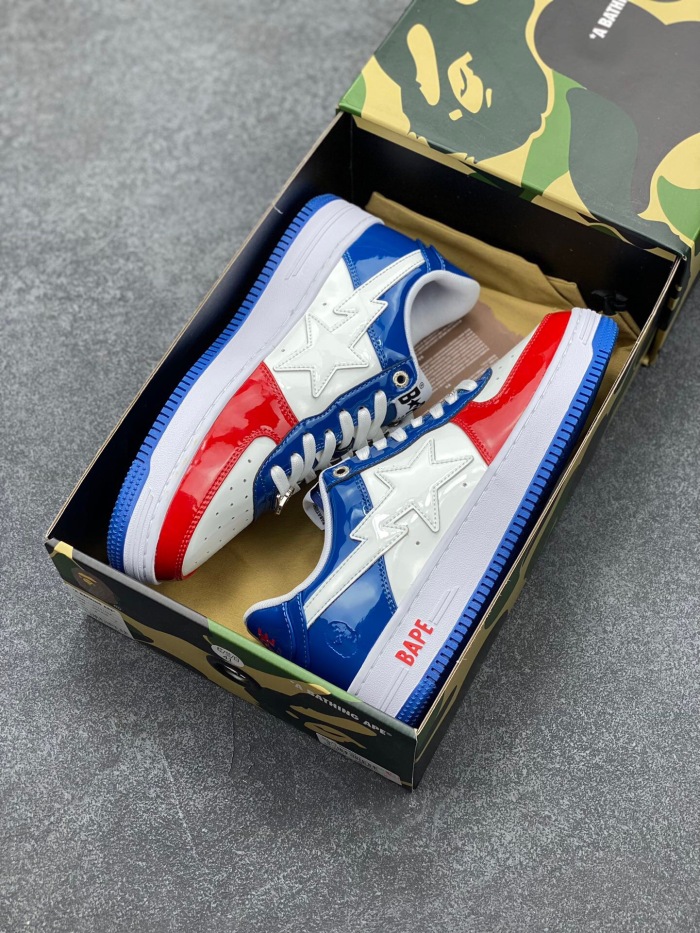 Men Women B*ape sta to low Top Sneaker ( arrenfashion)