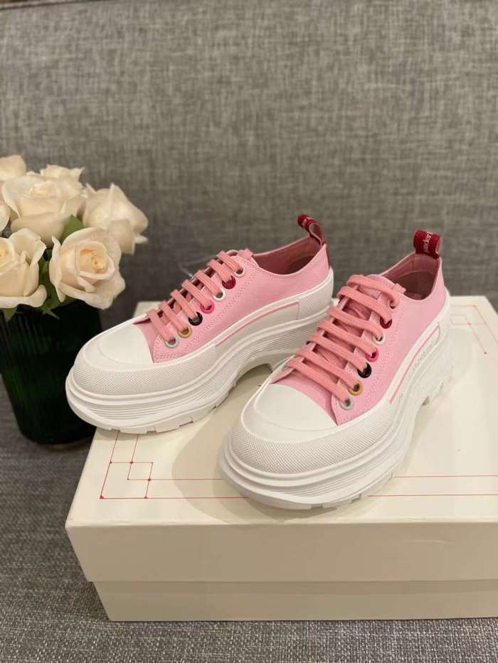 Men Women A*lexander M*cqueen Top Sneaker （ Arrenfashion ）