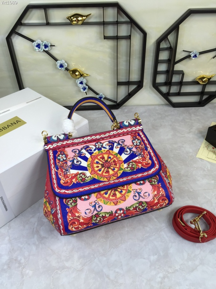  Arrenfashion D*olce&G*abbana Top Bag 25*20*12cm