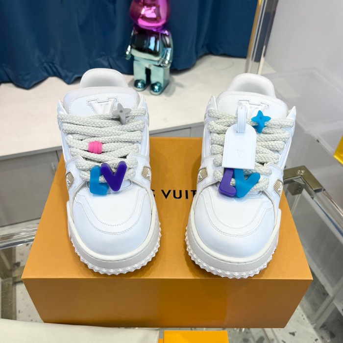 Men Wome L*ouis V*uitton Top Sneaker (Arrenfashion)
