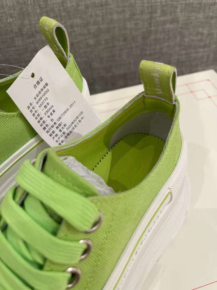 Men Women A*lexander M*cqueen Top Sneaker （ Arrenfashion ）