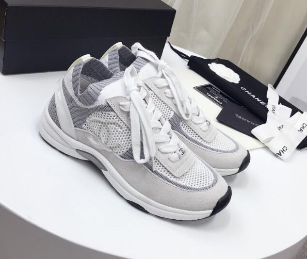  Arrenfashion Women C*hanel Top Sneaker