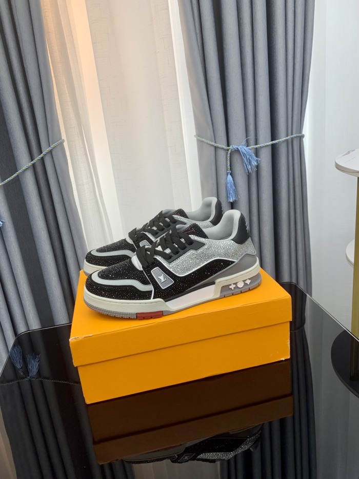  Arrenfashion Men Women L*ouis V*uitton Top Sneakers