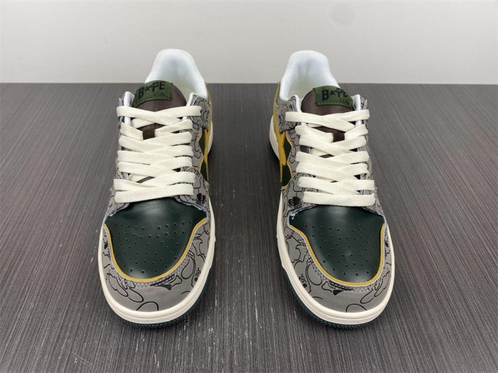  arrenfashion Men Women B*ape Top Sneaker