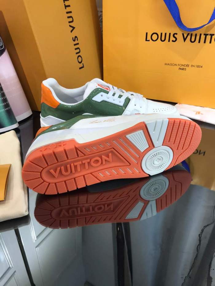  Arrenfashion Men Women L*ouis V*uitton Top Sneakers