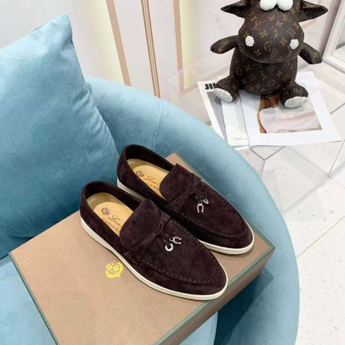 Men Women L*oro P*iana Top Loafer （Arrenfashion）