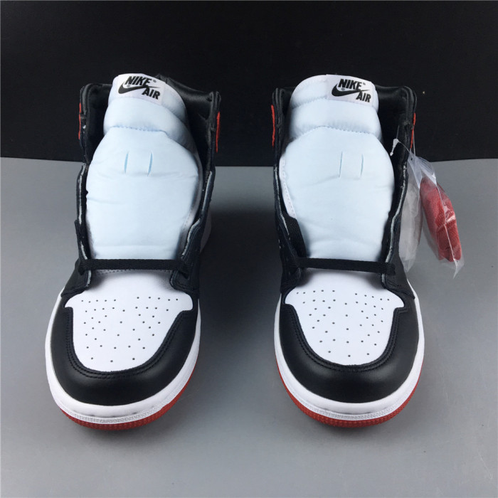  Arrenfashion Air Jordan 1 satin WMNS BLACK TOE CD0461-016