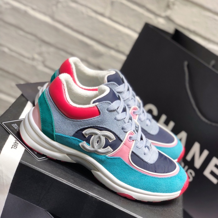  Arrenfashion Women C*hanel Top Sneaker
