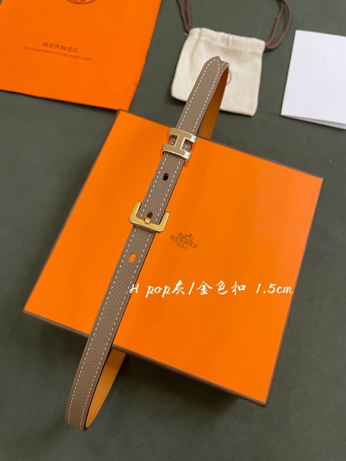  Arrenfashion H*ermes Belts Top Quality 1.5CM