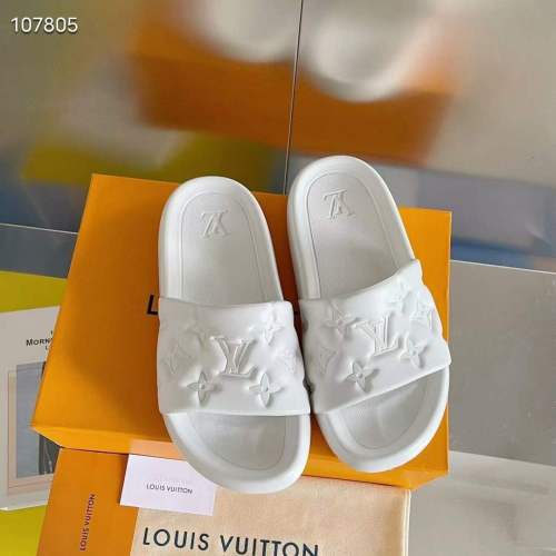 Women Men L*ouis V*uitton Top Slippers (Arrenfashion)