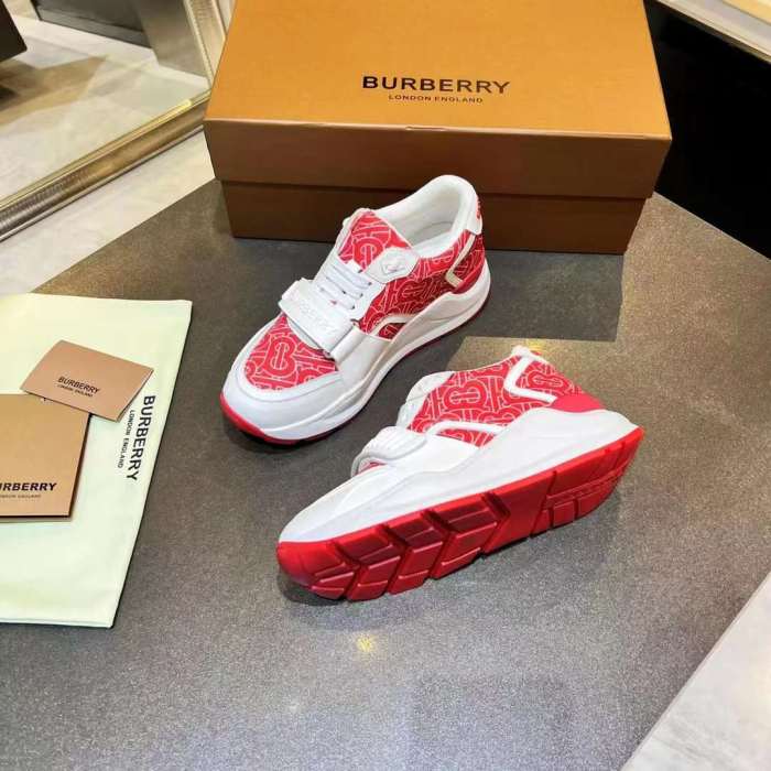 Men Women B*rberry Sneaker （Arrenfashion）