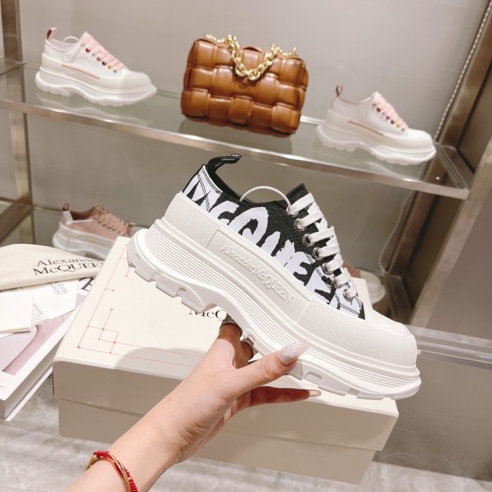 Men Women A*lexander M*cqueen Top Sneaker （ Arrenfashion ）