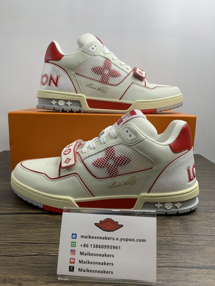  Arrenfashion Men L*ouis V*uitton Top Sneakers