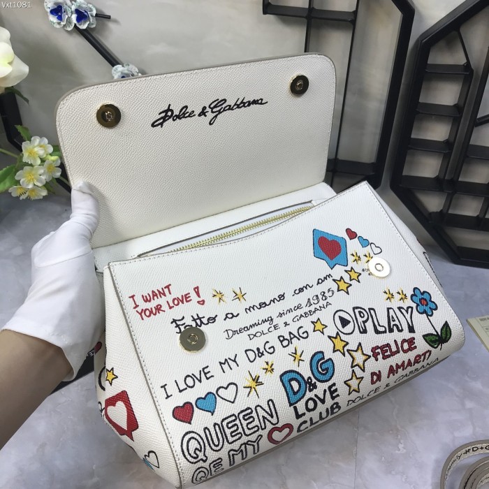  Arrenfashion D*olce&G*abbana Top Bag 25*20*12cm