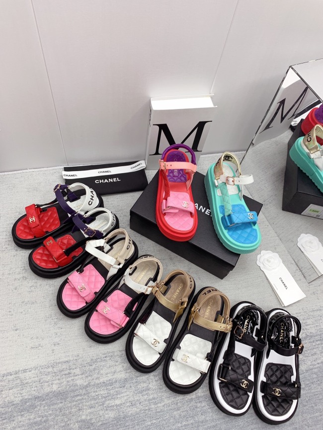  Arrenfashion Women C*hanel Top Sandals